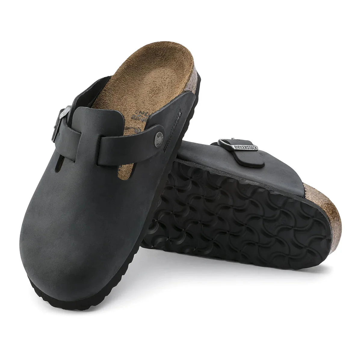 Birkenstock Boston Oiled Leather Sandal Regular (Unisex) - Image 3