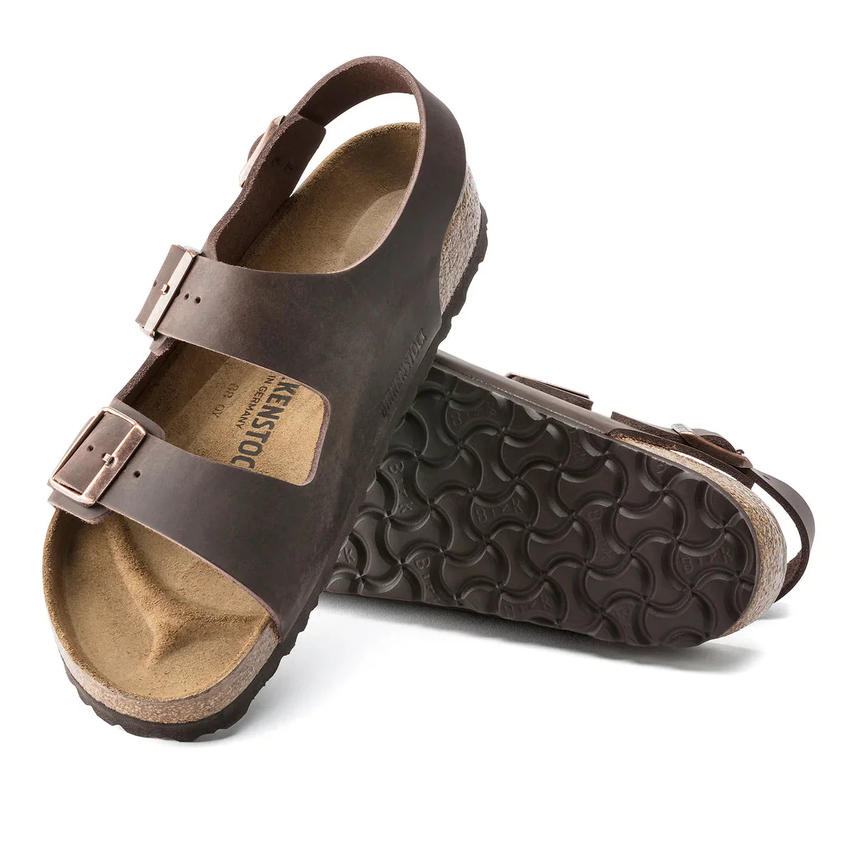 Birkenstock Milano Oiled Leather Sandal Regular (Unisex) - Image 4
