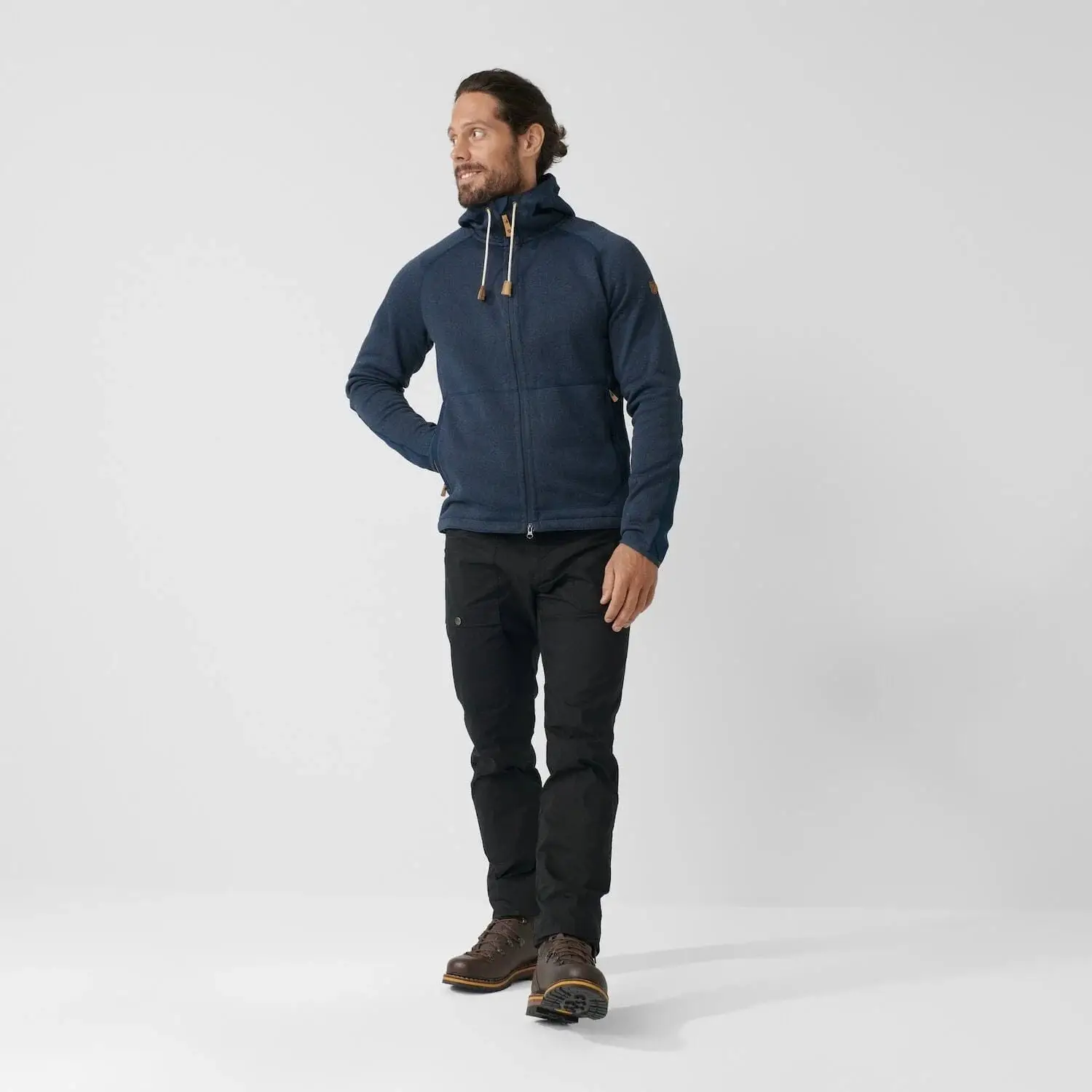 Fjällräven Övik Fleece Hoodie (Men's) - Image 3