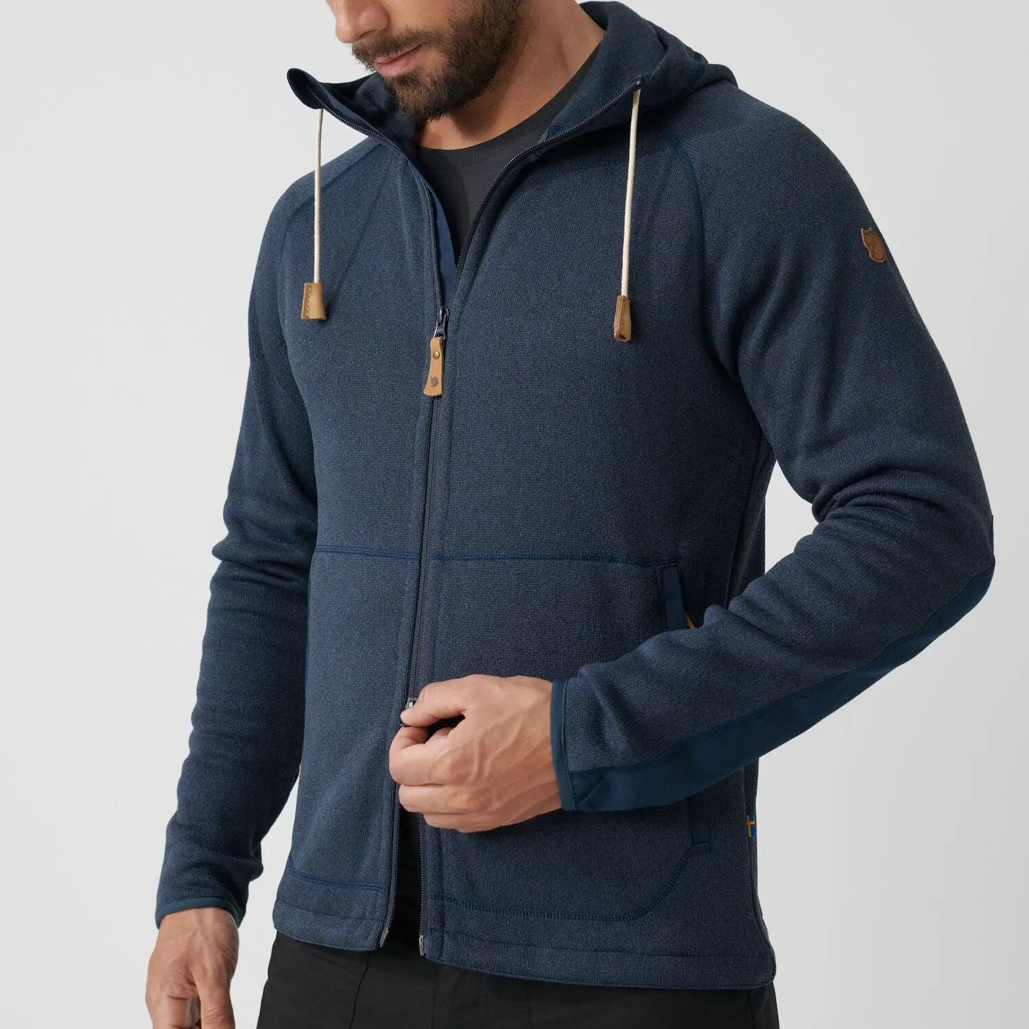Fjällräven Övik Fleece Hoodie (Men's) - Image 4