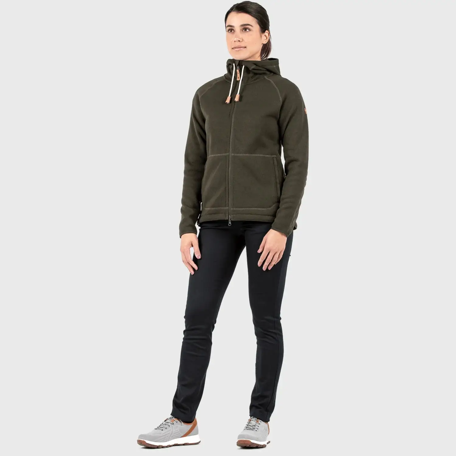 Fjällräven Övik Fleece Hoodie (Women's) - Image 4