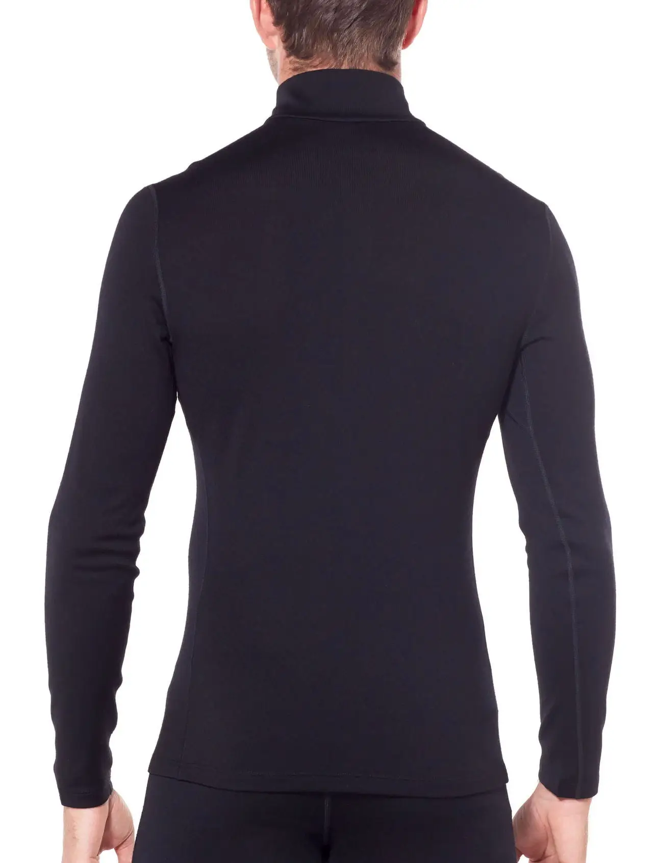 Icebreaker 260 Tech Long Sleeve Half Zip (Men's) - Black - Image 4