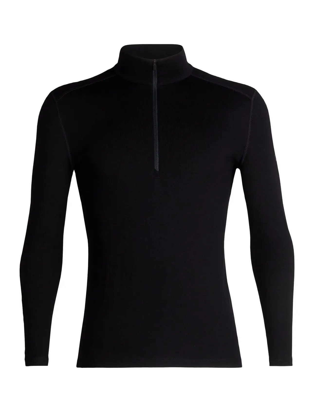 Icebreaker 260 Tech Long Sleeve Half Zip (Men's) - Black - Image 6