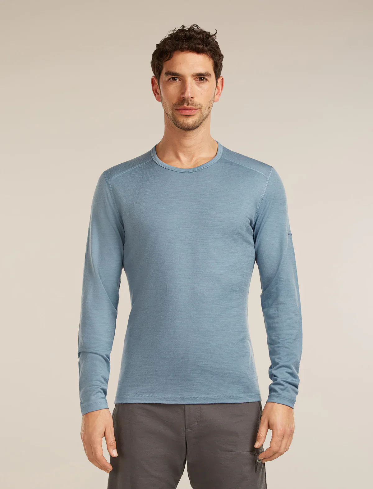 Icebreaker Merino 200 Oasis Long Sleeve Crew Thermal Top (Men's) - Image 10