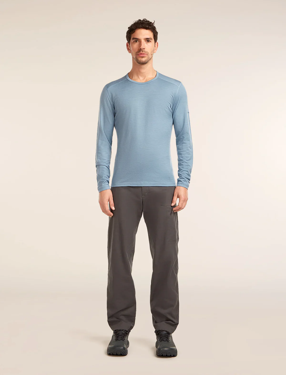 Icebreaker Merino 200 Oasis Long Sleeve Crew Thermal Top (Men's) - Image 12