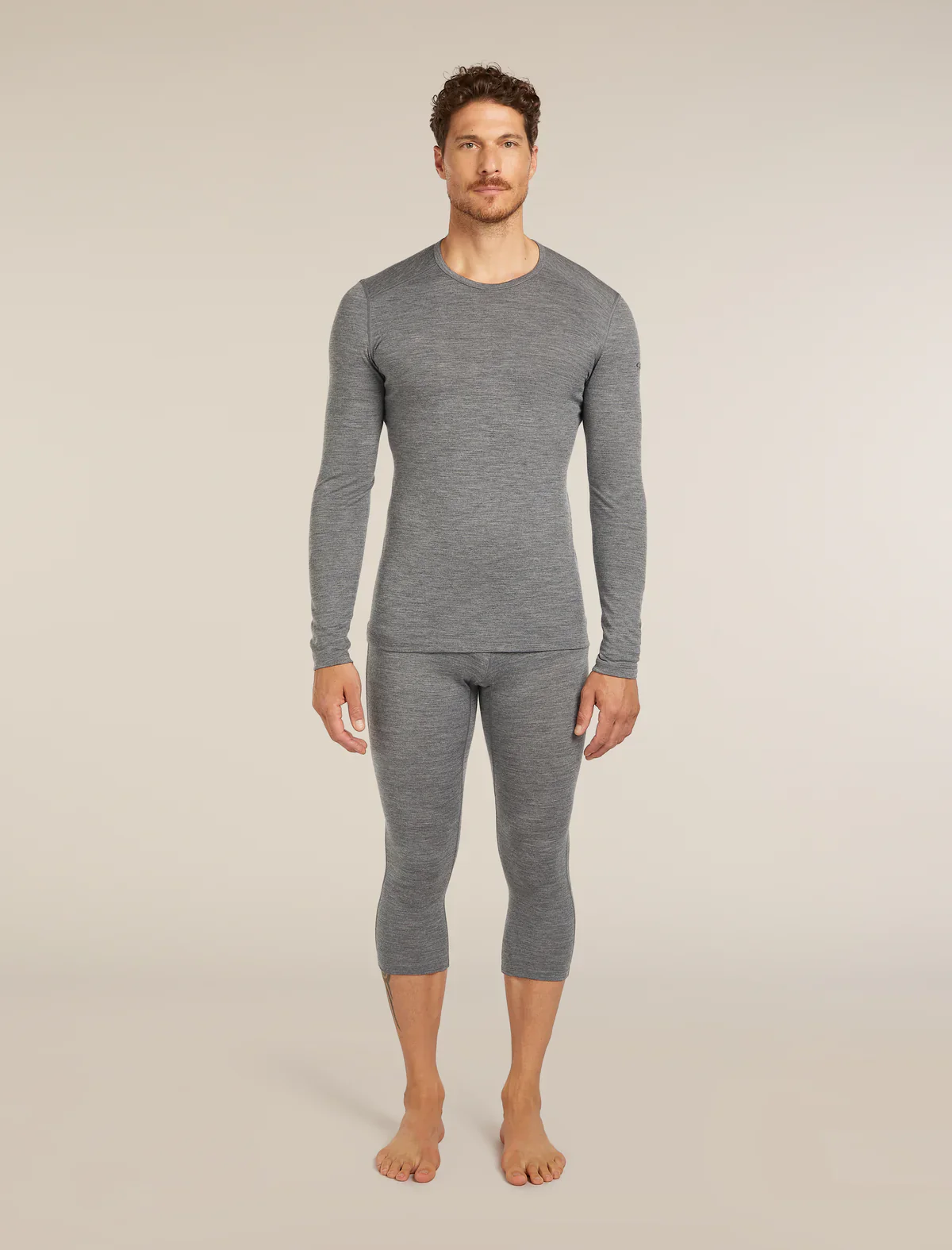 Icebreaker Merino 200 Oasis Long Sleeve Crew Thermal Top (Men's) - Image 16