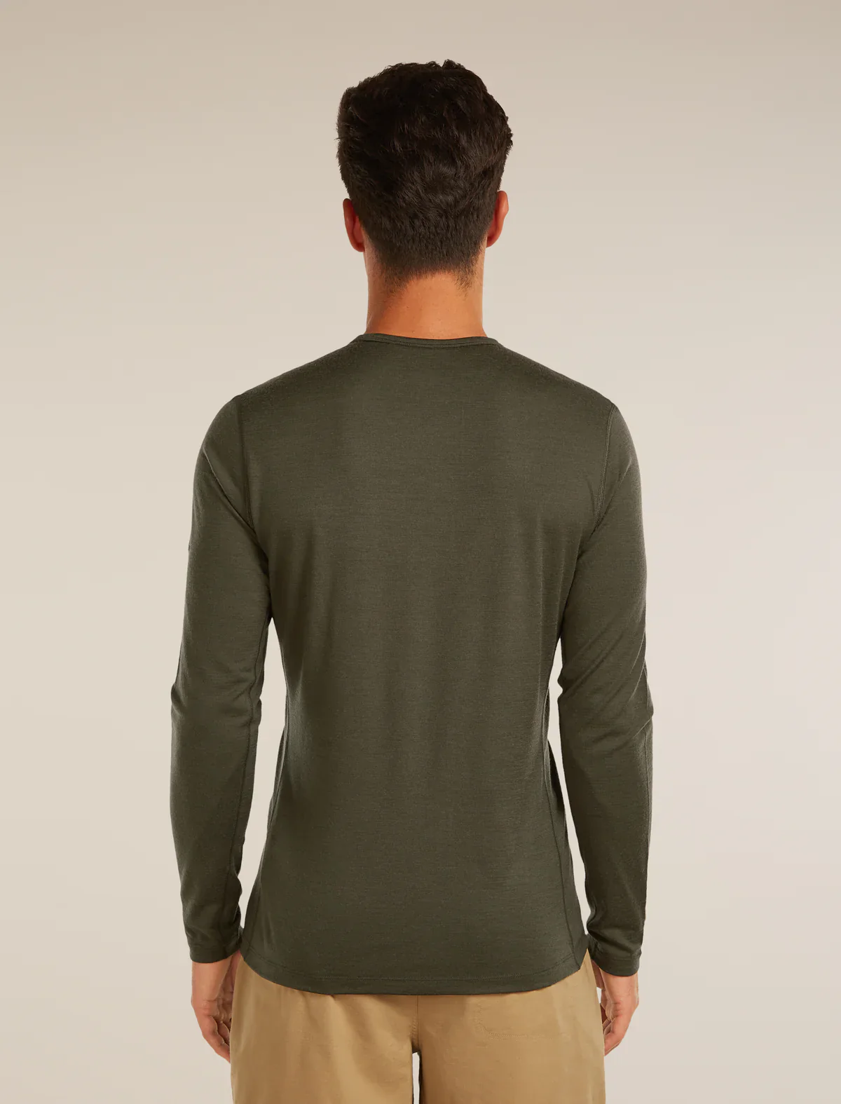 Icebreaker Merino 200 Oasis Long Sleeve Crew Thermal Top (Men's) - Image 8