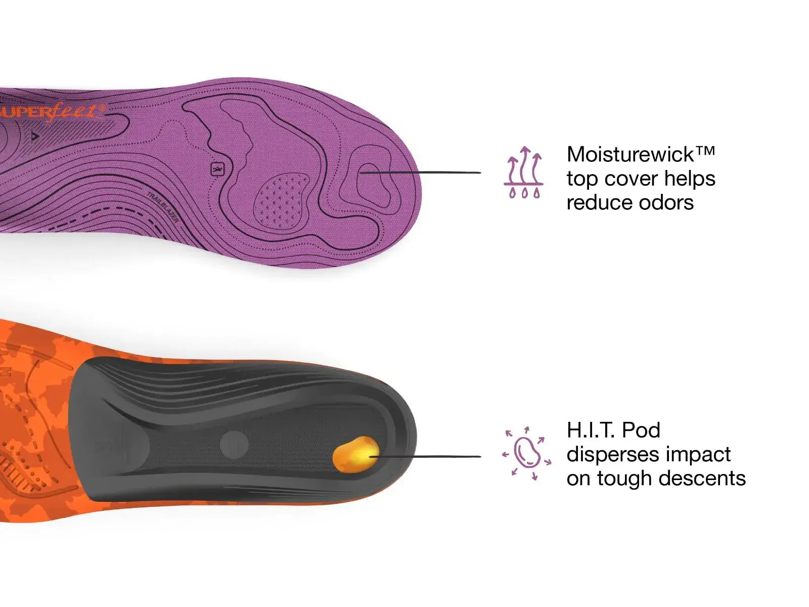 Superfeet Hike Support Insoles (Women's) - Image 5